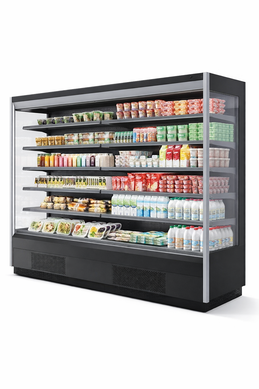 Витринные холодильные горки