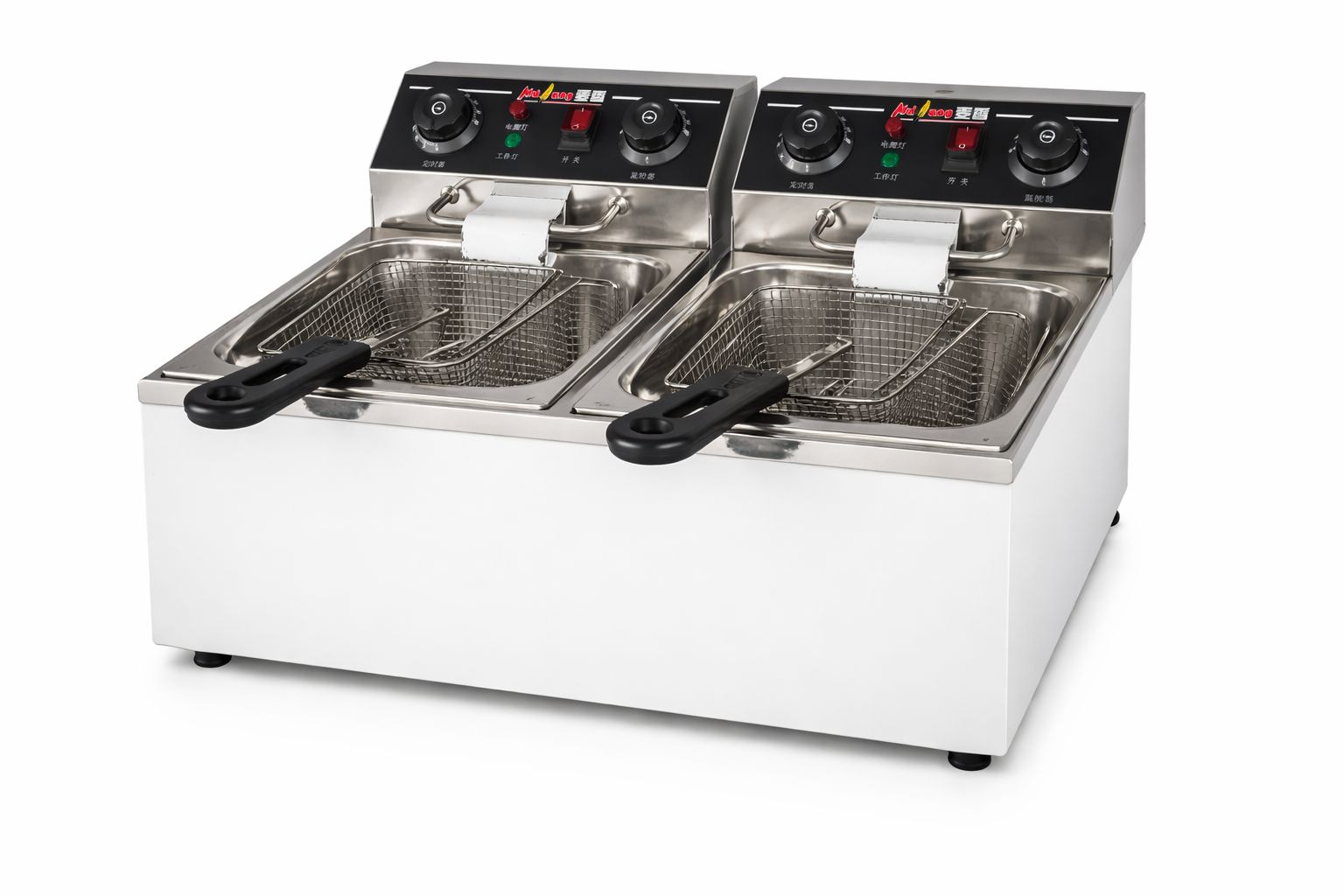 Фритюрница электрическая двойная 8л+8л