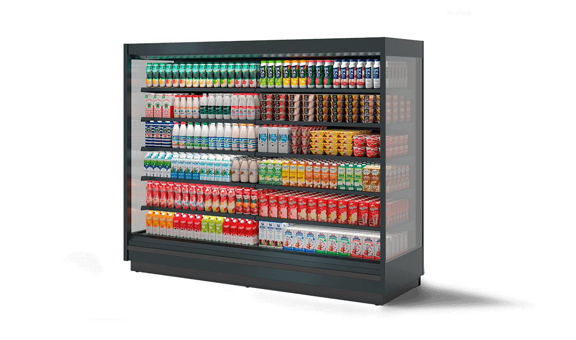 Витринная холодильная горка Brandford VR 3,75м