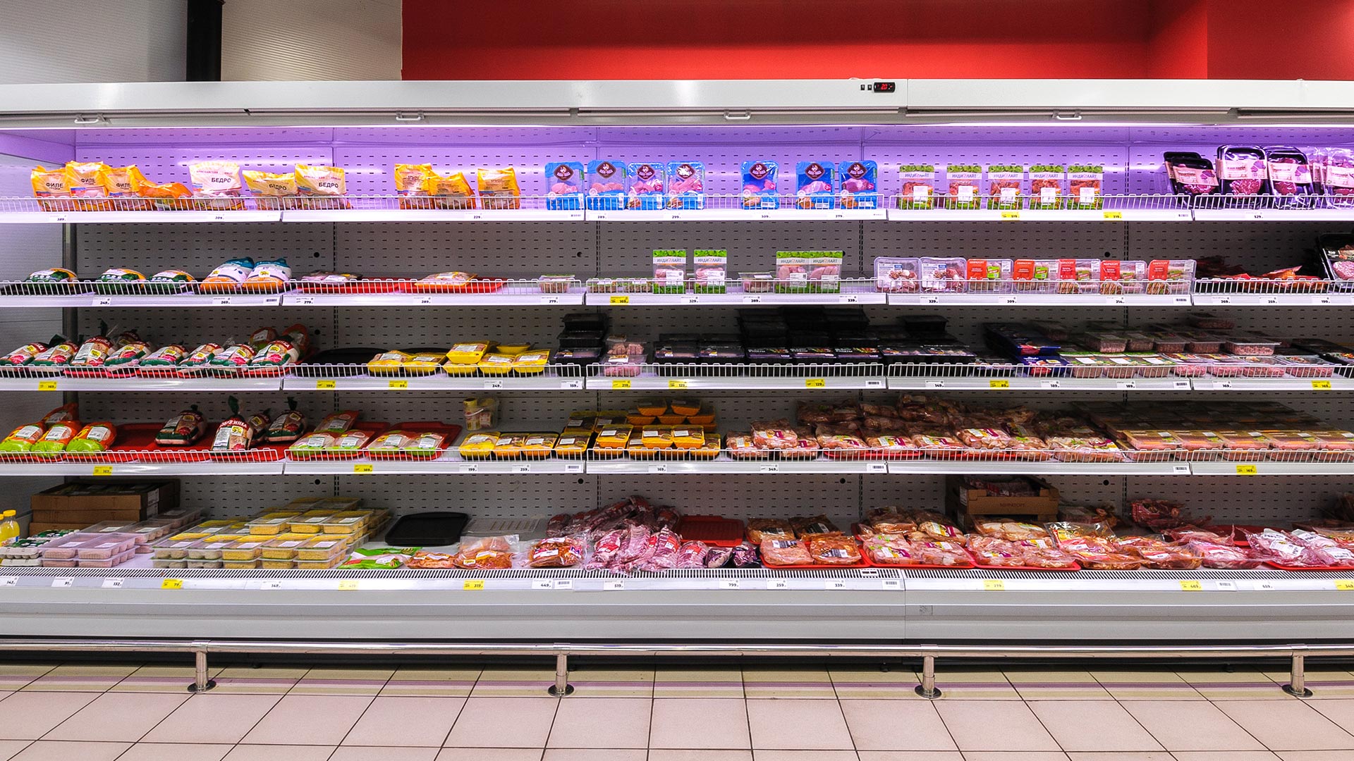 Витринная холодильная горка Brandford VR 3,75м — 2